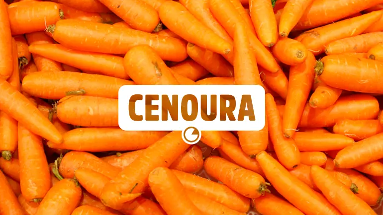 Cenoura e seus benefícios para a saúde.