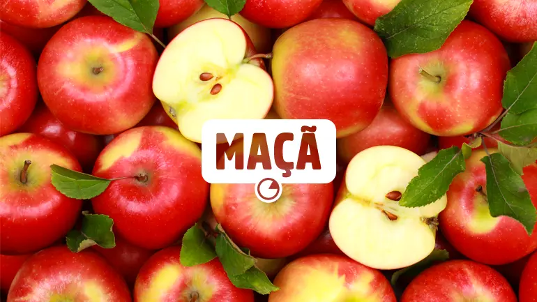 Maçã e seus benefícios para a saúde.