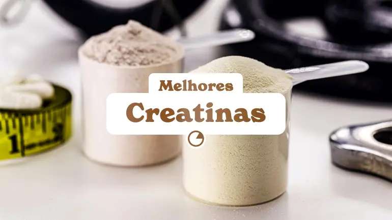Melhores creatinas do mercado brasileiro