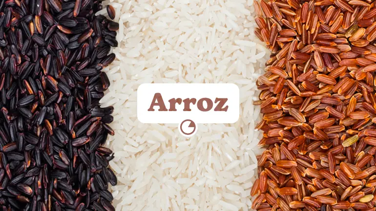 Arroz: é aliado de uma alimentação equilibrada além de fornecer energia.