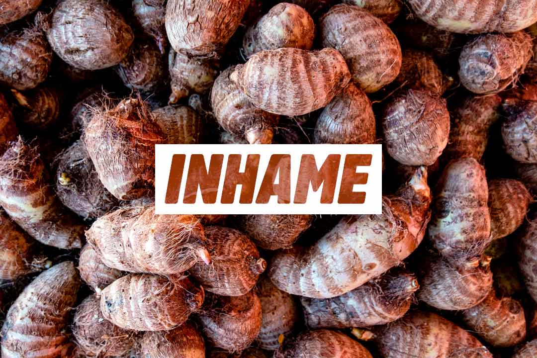 Inhame rico em fibras e com baixo índice glicêmico. Farfit